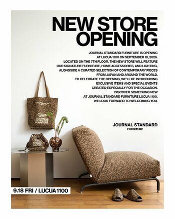 JOURNAL STANDARD FURNITURE　ルクア イーレ大阪店NEW OPEN