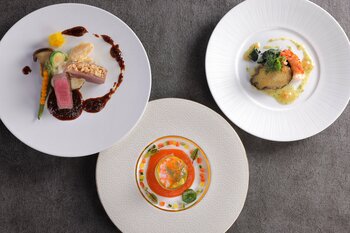【シェラトン都ホテル大阪】夏から秋へ、ふたつの季節を一度に味わう創作フレンチコースを3日間限定で販売