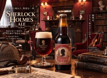 【9月23日発売】シャーロック・ホームズをモチーフにしたエールビールが誕生！ 鎌倉ビール×BAM鎌倉が初コラボ！