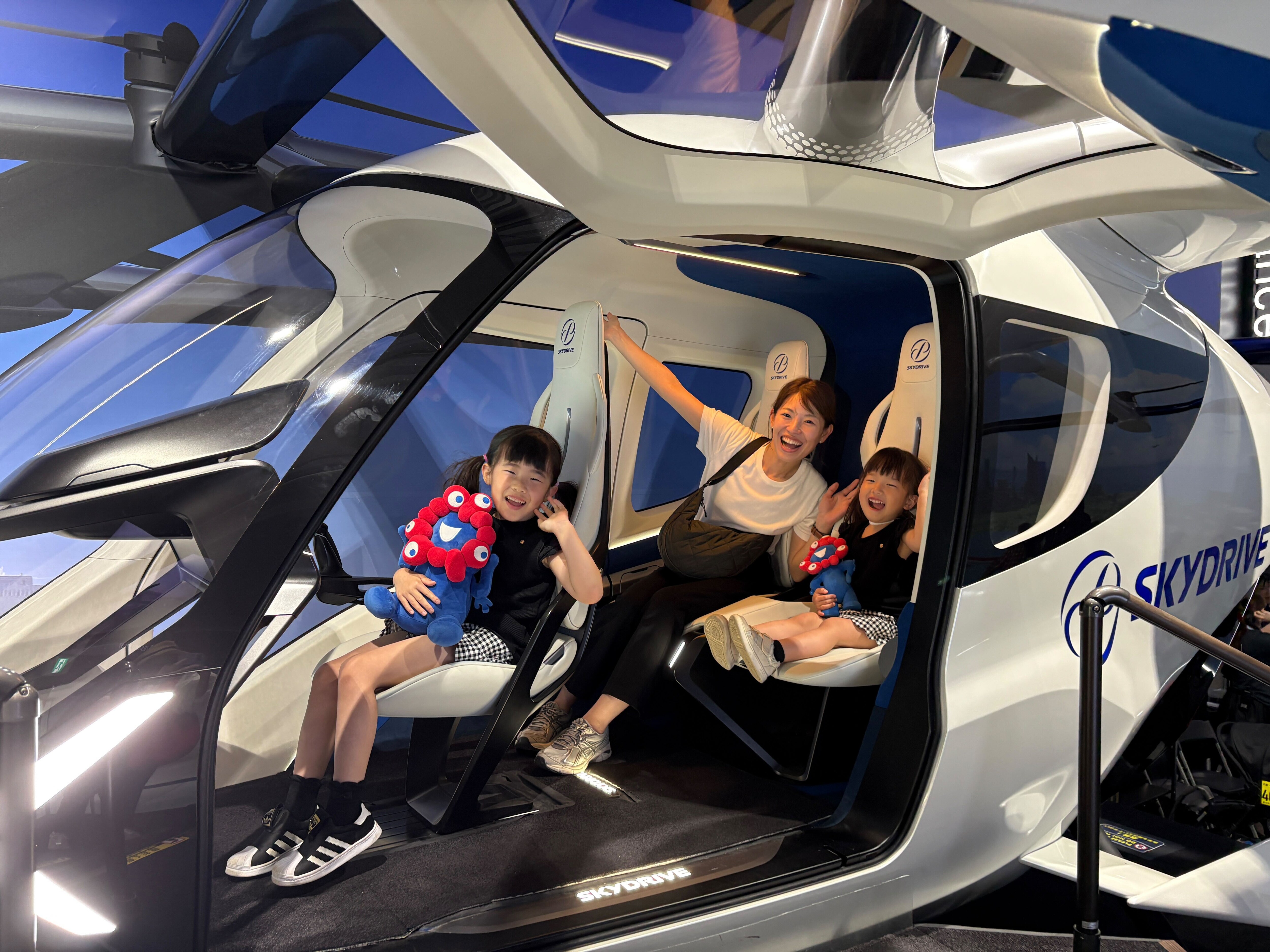 大阪・関西万博の展示施設「空飛ぶクルマ ステーション」、空