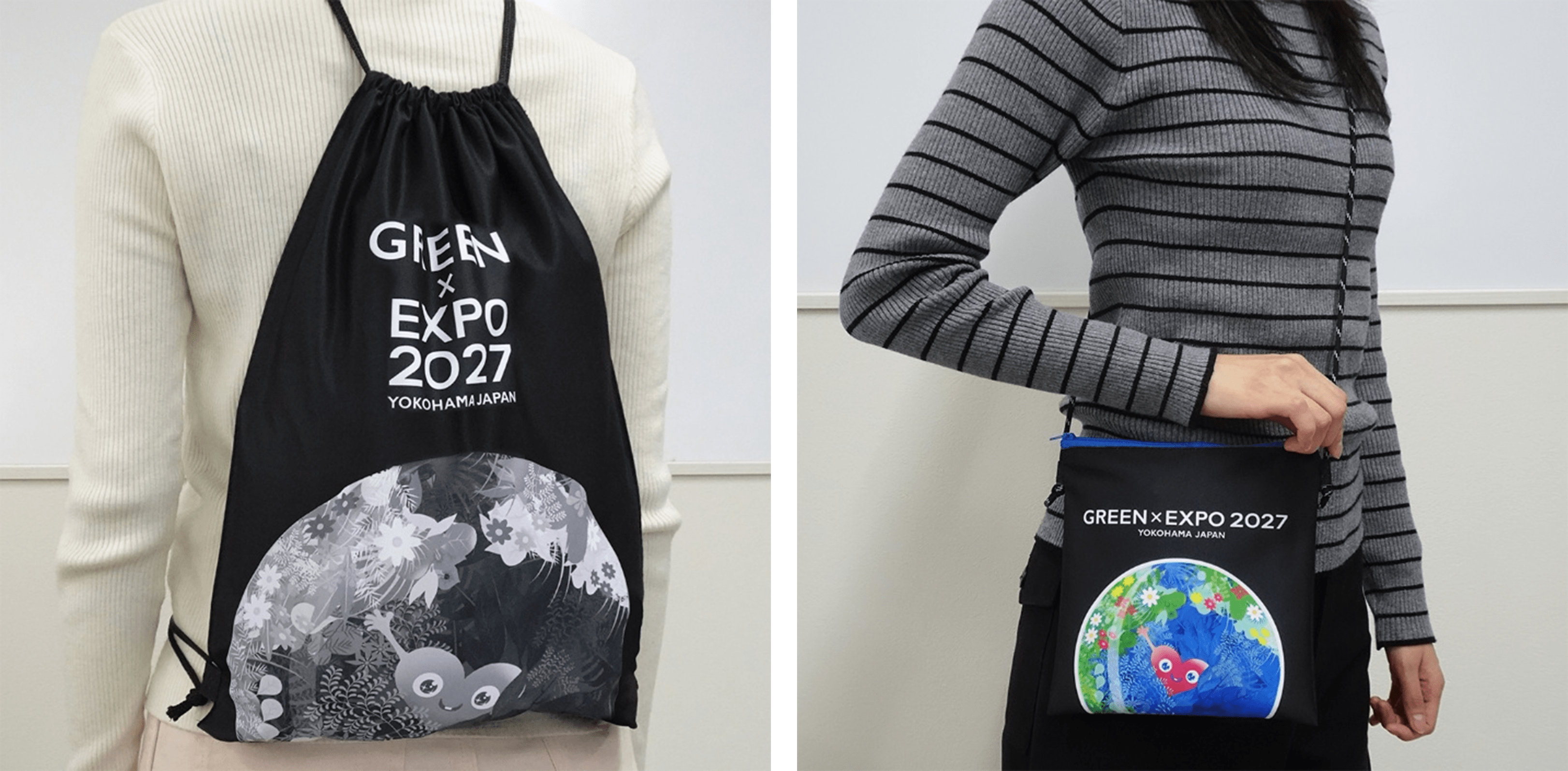 GREEN×EXPO 2027公式ライセンス商品 コーディネートしやすいブラックが
