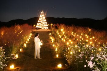 【世羅高原キャンドルナイト】キャンドルづくりワークショップやサプライズで花束プレゼント、キッチンカー出店など楽しみ方がたくさん《広島／世羅》