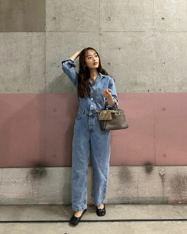 近藤千尋 全身デニムのZARAコーデを披露 「めっちゃお似合いです