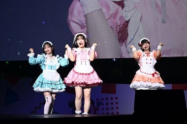 【独占＆写真12枚】AiScReamが2曲披露＆大バズり「何が好き？」をアレンジ「愛♡スクリ～ム！チャレンジ」 A.B.C-Zに“バズるアドバイス”も『めざましライブ2025』