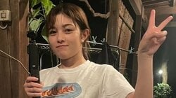 井上咲楽 実家の縁側でサンマを炭火焼き！「最高においしそう」豪華な食卓を家族と囲むショットに「めちゃくちゃ素敵な雰囲気」