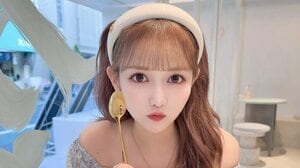 顔より大きい！？佐藤ノア SNS映えのかき氷を満喫！甘酸っぱいソースや桃がたっぷりのったものも「久々にプライベートで」