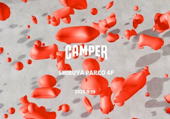 「CAMPER（カンペール）」初のコンセプトストアを渋谷PARCOにオープン