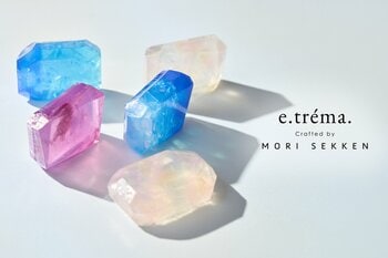宝石のように輝く石鹸　e.trema. × 森石鹸　2026 新色ギフトセット
