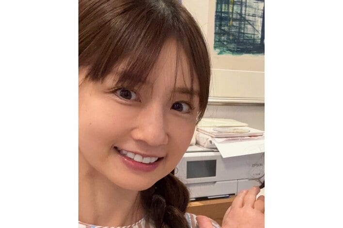 小倉優子 “大きくなった”14歳長男の調理姿に「立派な料理人のよう」と反響！一緒に作ったおしゃれご飯を披露「ママと同じで料理上手やなぁ」