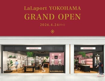 【DRESSTERIOR】「ららぽーと横浜」に4月24日（金）グランドオープン。モダンと遊び心が融合した、リラックス感あふれる新店舗へ。