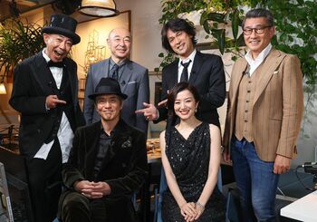 木梨憲武「みんなに会えて非常にうれしい」佐藤浩市の還暦祝いに超豪華俳優陣が集結