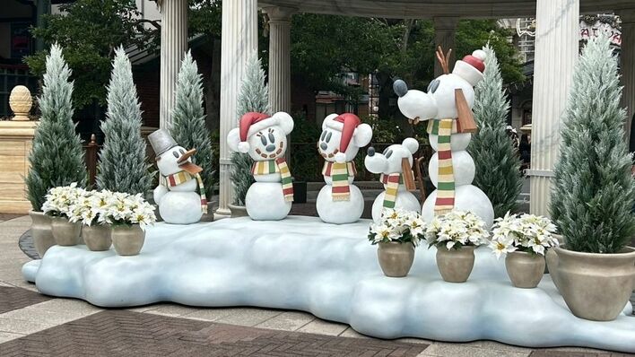 【ダッフィー】クリスマスツリーと雪だるまちゃんのオルゴナイトセット☆他２点 Amazon.co.jp: Tigeen クリスマス雪だるま 装飾 LEDライト付き