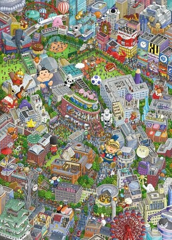 ◆いろんな人、いろんな個性、ぜんぶミックス!!◆ 世界的デザインスタジオが描いた“関大ワールド”誕生　～関西大学の国際性と多様性を凝縮した新ビジュアルを1月3日公開～