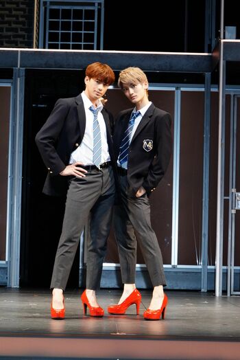 「ジェイミー」いよいよ開幕！森崎ウィン＆髙橋颯が艶やかなドラァグクイーンに