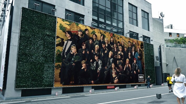 【写真】BMSGが渋谷をジャック！5周年記念イベント「BMSG STREET GALLERY」のイメージを見る