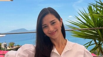 「神話に出てきそう」中条あやみ マヨルカ島で美腹筋見せ全身白コーデ＆ミニスカ美脚披露！ルイ・ヴィトンを着た異国情緒ある姿に「女神降臨」