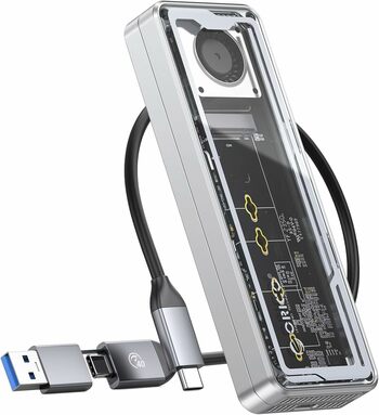 【限時43%オフ】ORICO M.2 SSD 外付けケース【USB4 40Gbps超高速】9119円