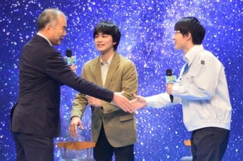 「サバ缶を宇宙で初めて食べた男です！」宇宙飛行士・野口聡一のサプライズ登場に北村匠海と神木隆之介がびっくり『サバ缶、宇宙へ行く』制作発表