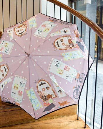 【銀座かねまつ】華やかなオリジナルデザインが人気の傘に、新デザイン登場