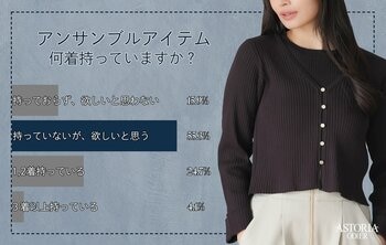 【通勤・お出かけにぴったりな、上品でフェミニンなオフィススタイルを提案する“アストリアオディール”】12月9日より「300日着られるニット」のアンサンブルを期間限定OFFでご提供