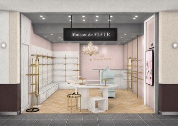 【Maison de FLEUR】9月18日(金)に「札幌地下街ポールタウン店」がオープン！「ガトービュッフェ」コレクションの限定カラー「Light Pink」を発売