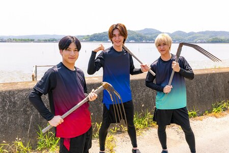 岡﨑彪太郎、AmBitious・山中一輝＆大内リオンが岡山県で「究極のうな丼作り」に挑戦『関西ジュニア ノーフィルター』