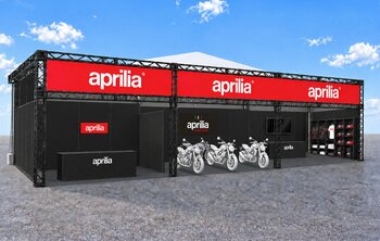 アプリリア　MotoGP(TM)日本グランプリにてPRブースを出展