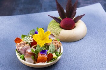 秋のフレンチコースとワインのマリアージュを楽しむ季節限定ペアリングを開始【BOUROU　LAKE　TOYA/洞爺湖温泉】