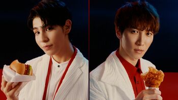 ラウール＆渡辺翔太 ハンバーガー新CM撮影で“息ぴったり！”