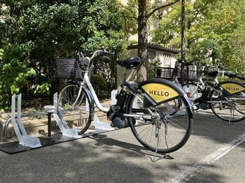 関西学院大学に「HELLO CYCLING」のステーションを設置