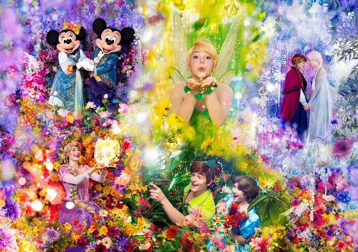 ディズニー「ファンタジースプリングス」を蜷川実花が撮り下ろし