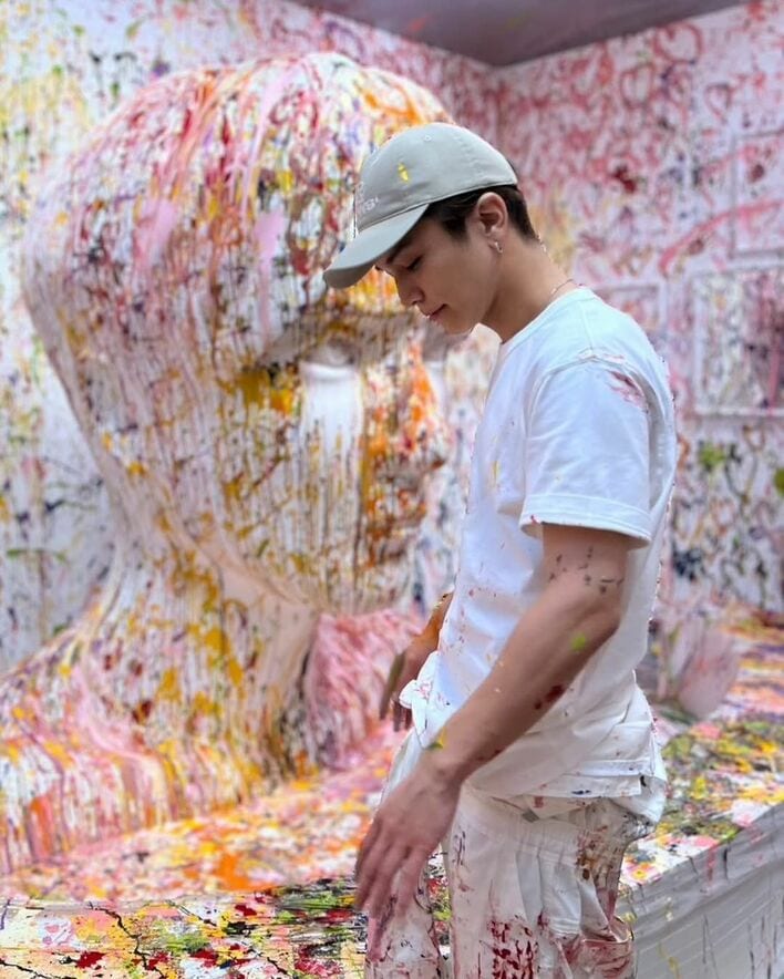 想像を遥かに超えて天才すぎる」岩田剛典 “センス爆発”圧巻のアート