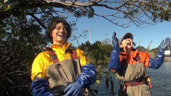 髙橋海人が池にはまって悲鳴！坂上忍の“どうぶつ王国”建設予定地で何が！？