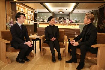 坂東玉三郎＆EXILE ATSUSHI「ふたりともあがり症で…」