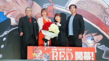 「ONE PIECE FILM RED」公開 ルフィ役・田中真弓「いつだってシャンクスはカッコいい！」