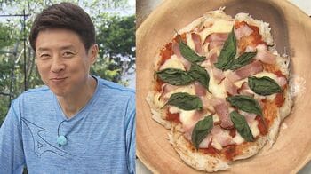 松岡修造 ふわっふわな「とろろピザ」に「こんなの初めて！」と満面の笑顔