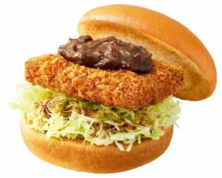 【モスバーガー】能登の味を食べて応援！「金沢カレーカツバーガー」が10月14日より数量限定で発売 今年はエリアを拡大して登場