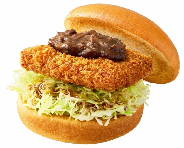 【モスバーガー】能登の味を食べて応援!「金沢カレーカツバーガー」が10月14日より数量限定で発売 今年はエリアを拡大して登場