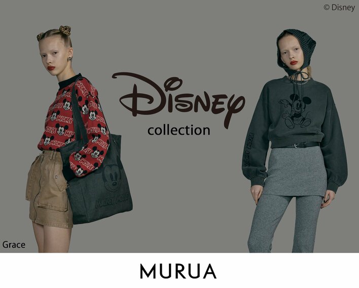 「MURUA(ムルーア)」 ディズニーキャラクター「ミッキーマウス」デザインの限定コレクションが1月26日より予約販売スタート