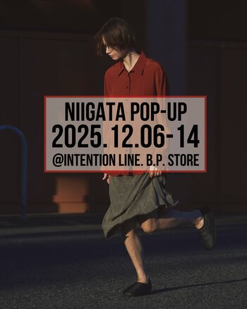 新潟、初開催──SUBUが万代シテイ ビルボードプレイス「Intention Line. B.P. Store」にてPOP-UP STOREをオープン（12/6～12/14）