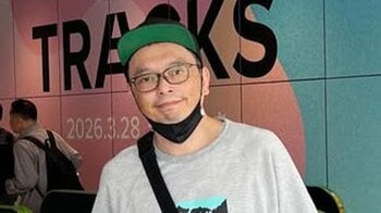 「そっくり」2児の父 中川家・礼二 息子とお揃いコーデで大井町新スポットを満喫！山手線基地に全車両揃う圧巻の景色に親子で大興奮