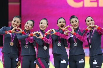 フェアリージャパンが史上初の金メダル獲得を目指す新体操 団体決勝を生中継