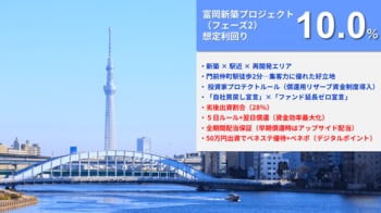 『らくたま』門前仲町駅徒歩2分×新築店舗ビル開発――『らくたま37号（富岡新築：フェーズ2）』本日公開（想定年利10%・抽選・2月18日に1日限定で募集予定）
