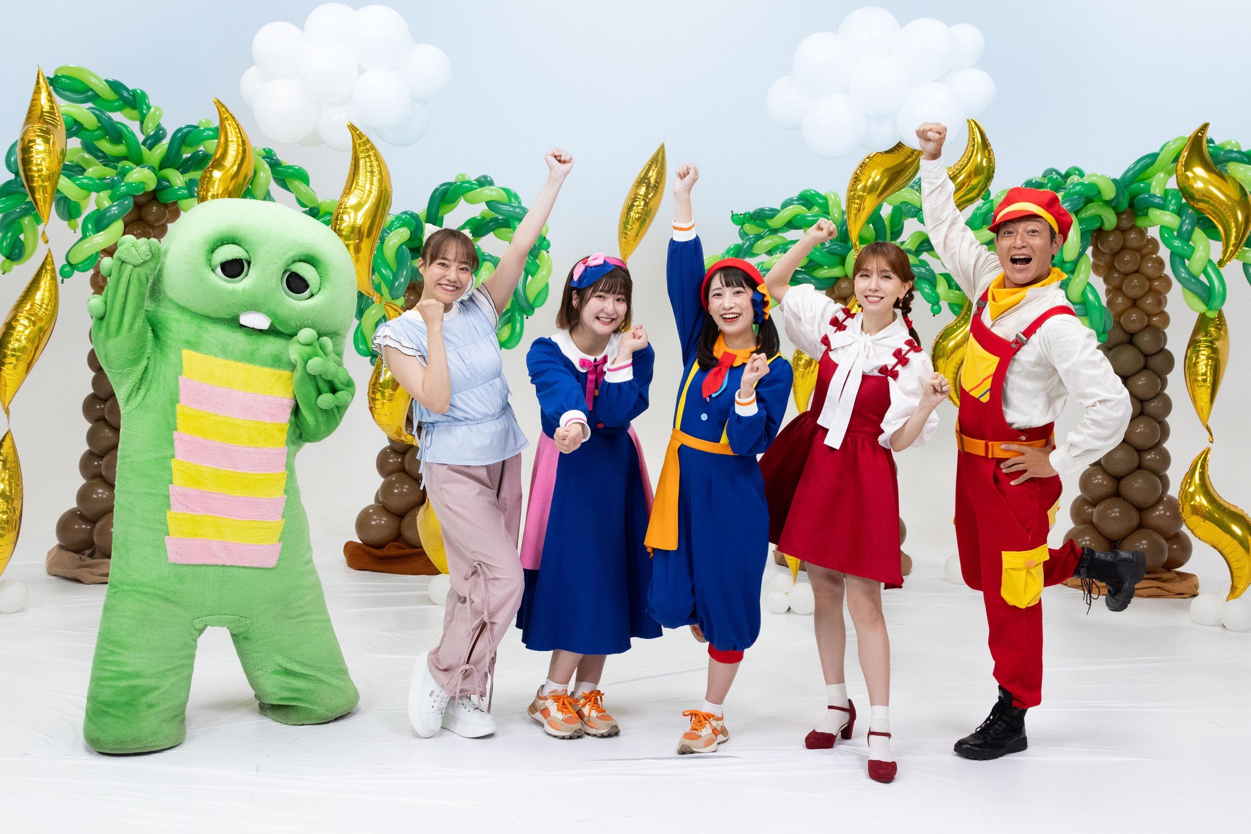 ガチャピン、あづきお姉さん、なる・いっちー、May J.、つるの剛士