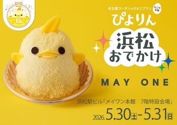 ぴよりんが浜松におでかけ！『ぴよりんおでかけセット』が浜松初登場