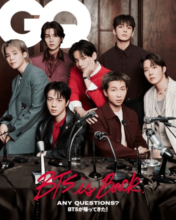 『GQ JAPAN』4月号増刊 特別表紙版（2月28日発売）の表紙にBTSが登場