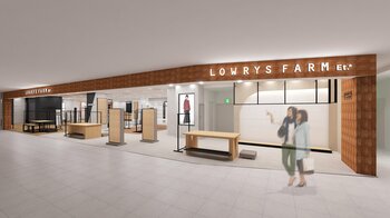 LOWRYS FARMが2026年9月11日（金）にJEANASISとの複合型ショップ「広島パルコ店」をオープン