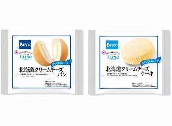 【Pasco × Luxe】今年はクリームチーズパンとクリームチーズケーキが登場！2026年7月1日（水）新発売