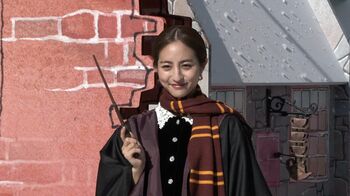 堀田茜「当時は狂ったように読んでました」クリスマスイベントで、“ハリー・ポッター愛”を語る