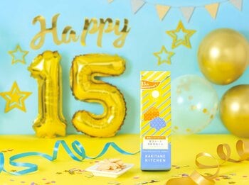 15周年の感謝を込めた記念商品が登場！　『15周年記念かきたね　贅沢チーズ海鮮風塩だれ』新発売